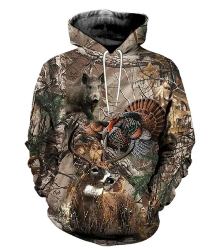 Hunting Hoodie Animals