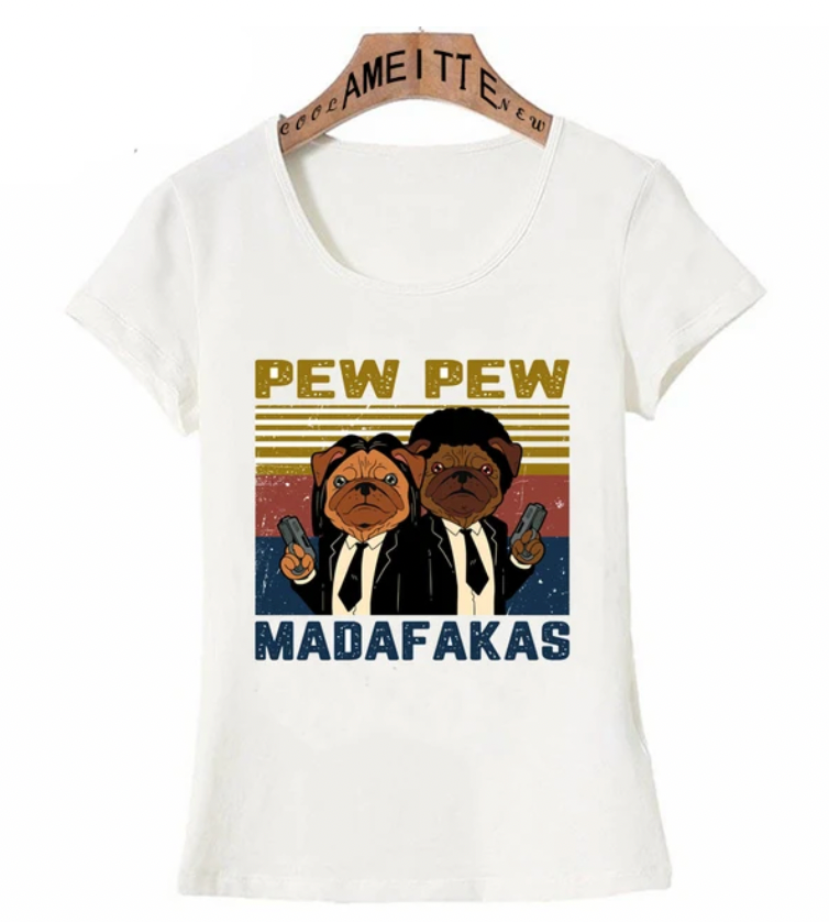 Pew-Pew woman Tshirt
